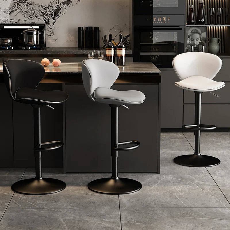 Pedicure Party Bar Stools Nordic Luxury Designer Midcentury American Bar Stools Sturdy Minimalist Metal Banqueta Home Furniture