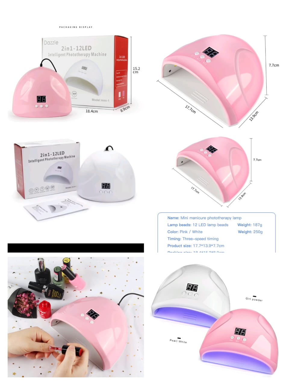 UV Gel Nail Dryer