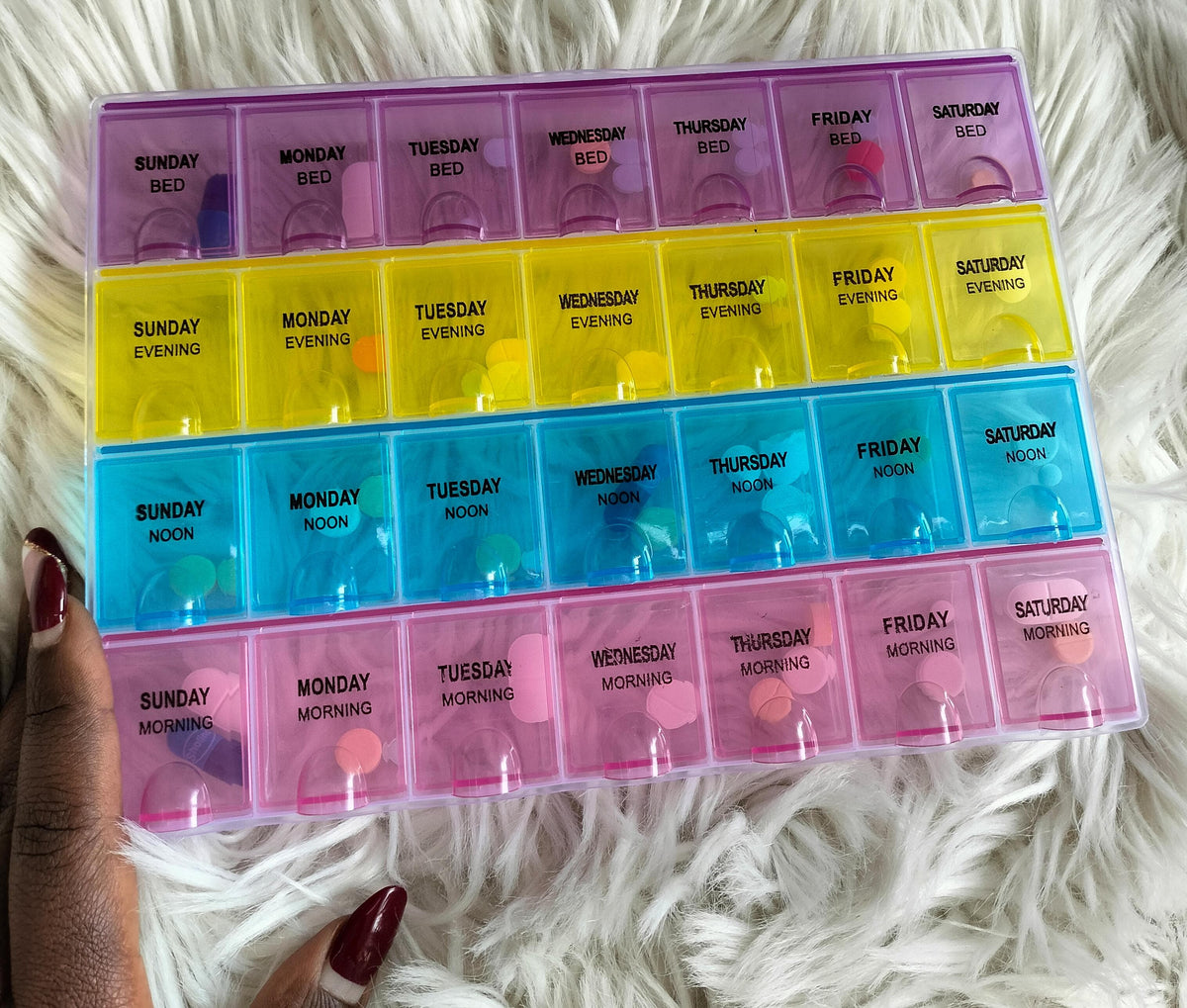 28 Days Pill Box Organizer