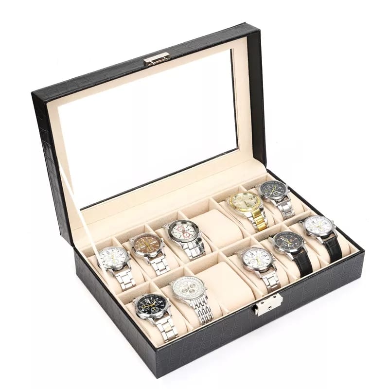12 Slots Watch Organizer