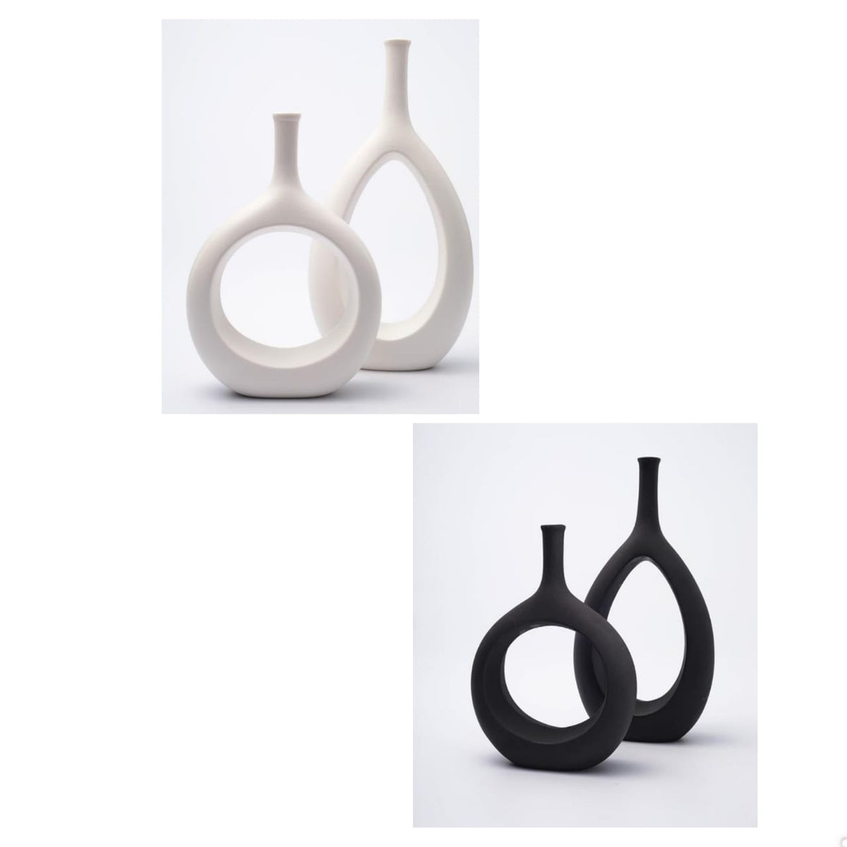 Ceramic Flower Vase Decor