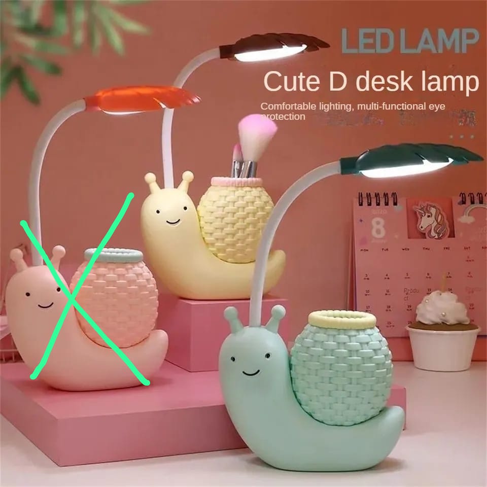 Snail desk lamp