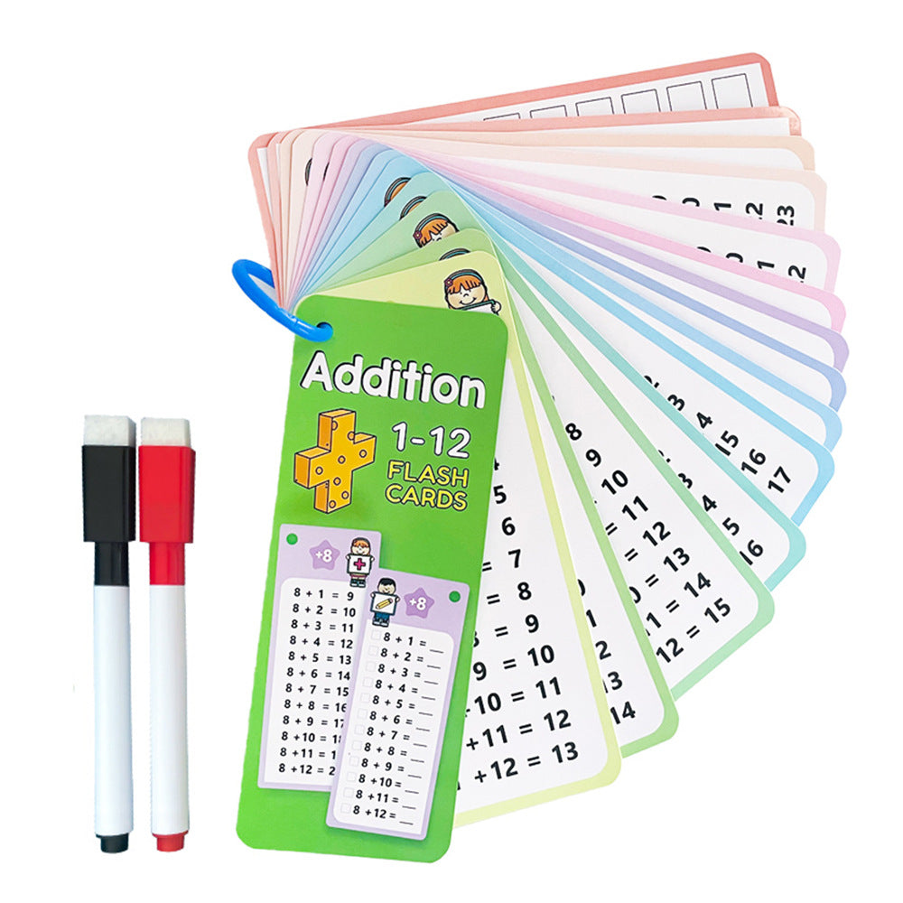 15PCS /SET MATH ADDITION CARDS