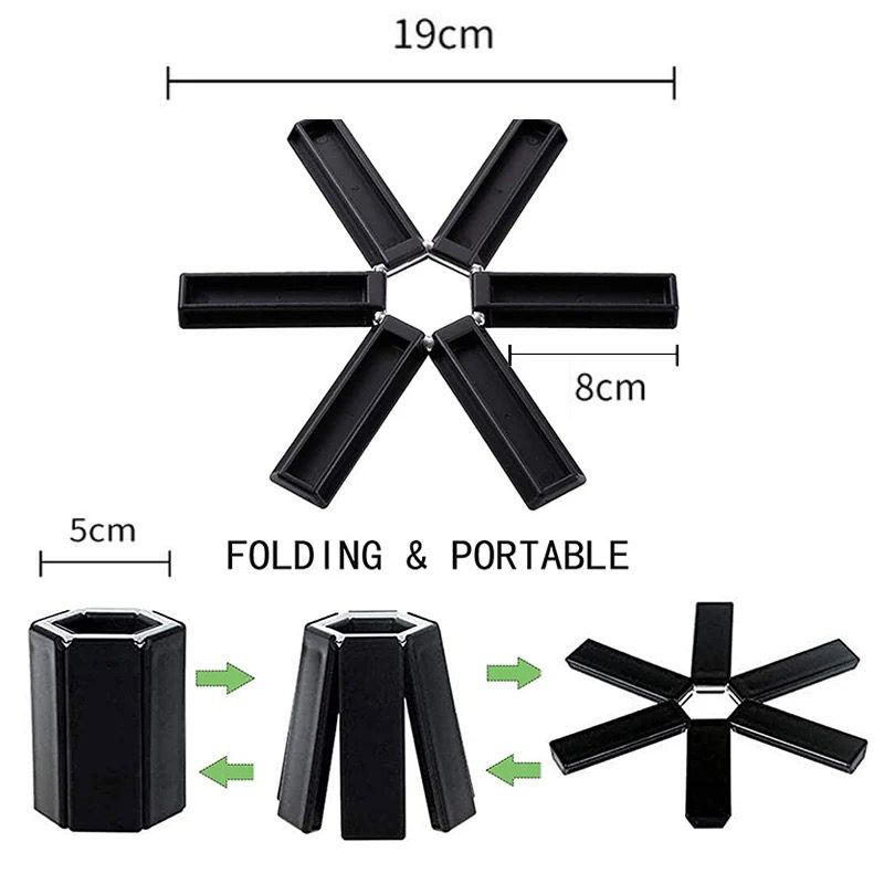 Foldable table mat