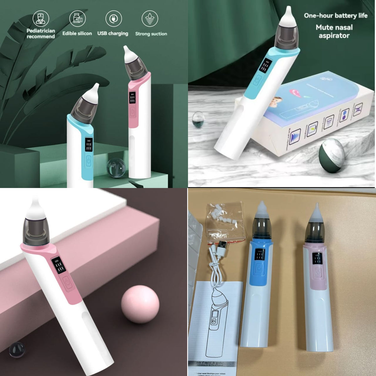 Baby nasal aspirator