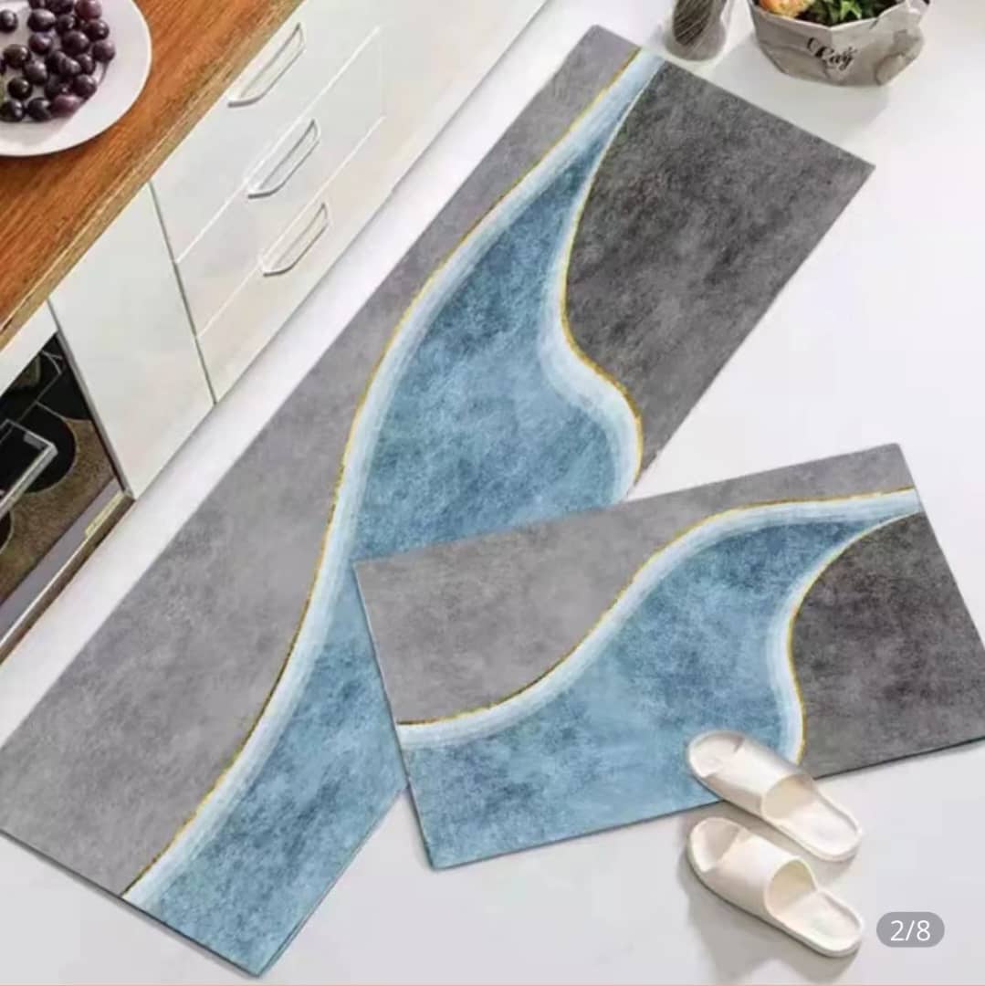 2pcs kitchen Mats