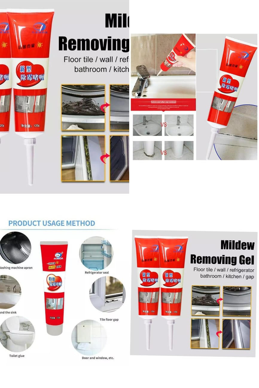 Mould cleaning gel