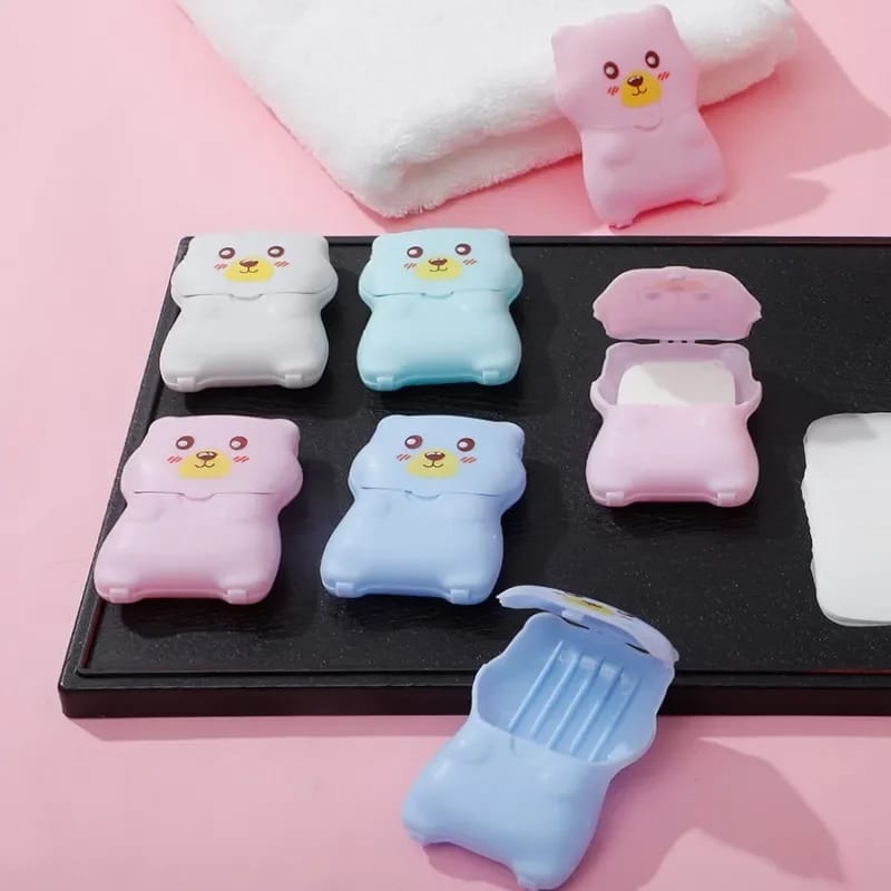 Cute Cartoon Paper Soap