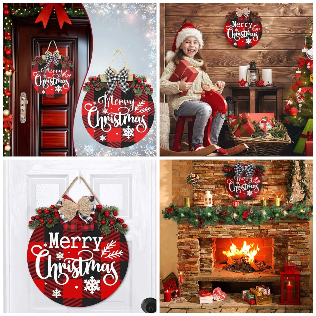 Christmas MDF banner