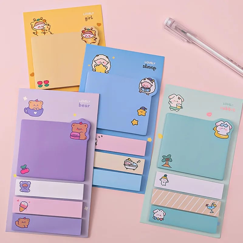 Paper sticky notes 2pcs