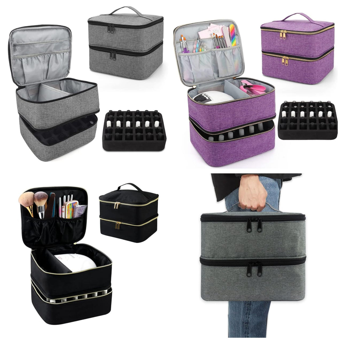 Travel organiser storage case