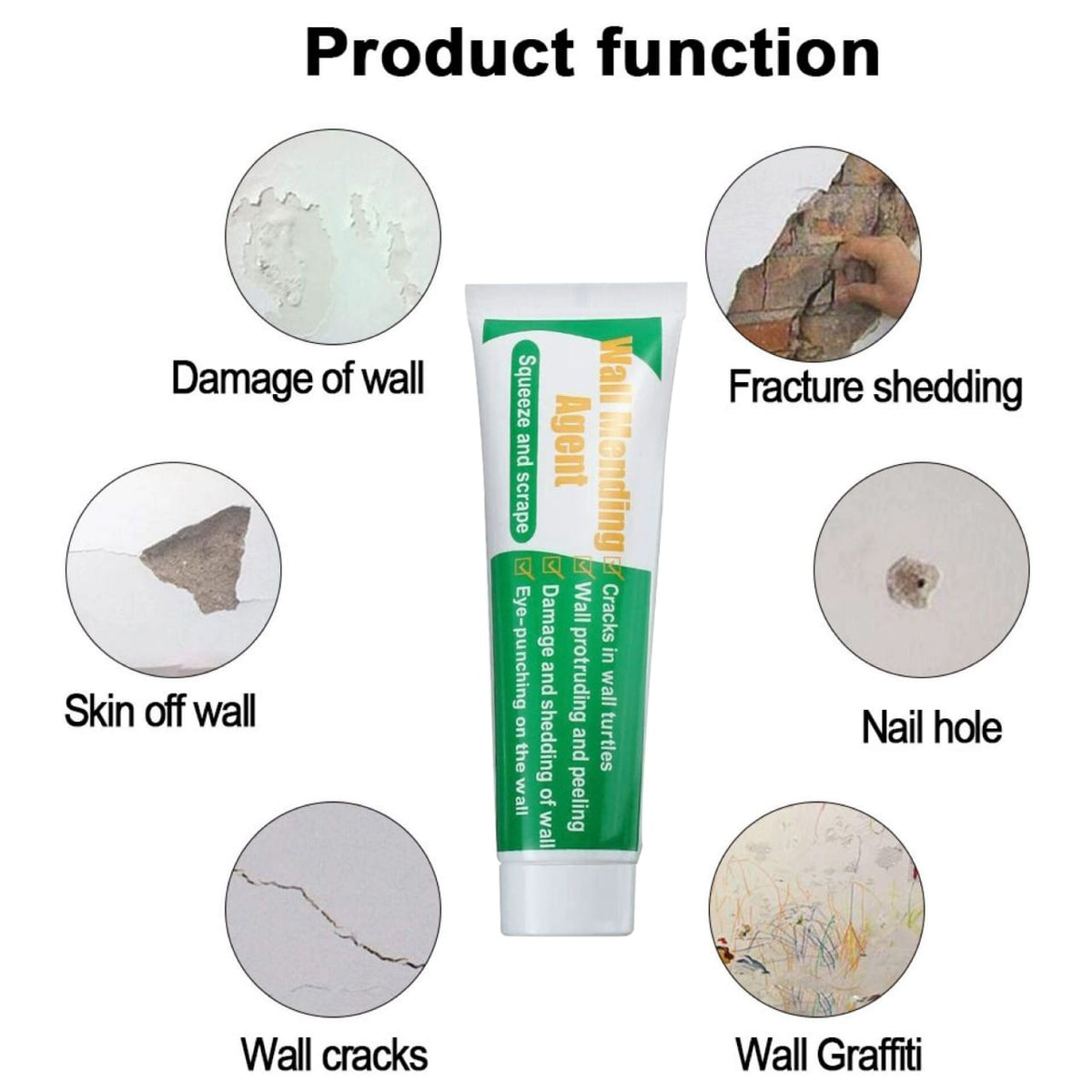 Wall repair paste