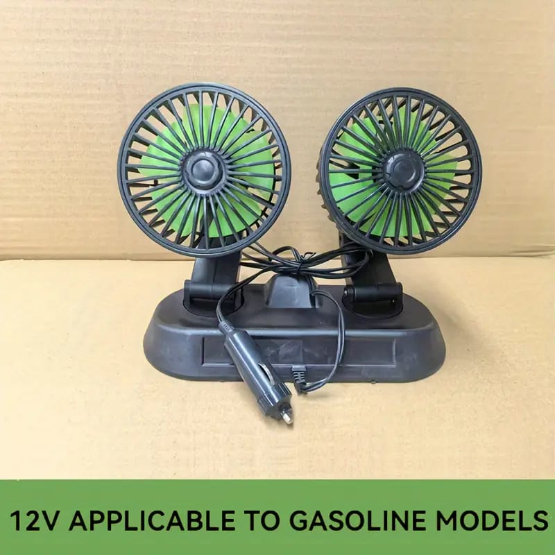 Car fan/double headed fun