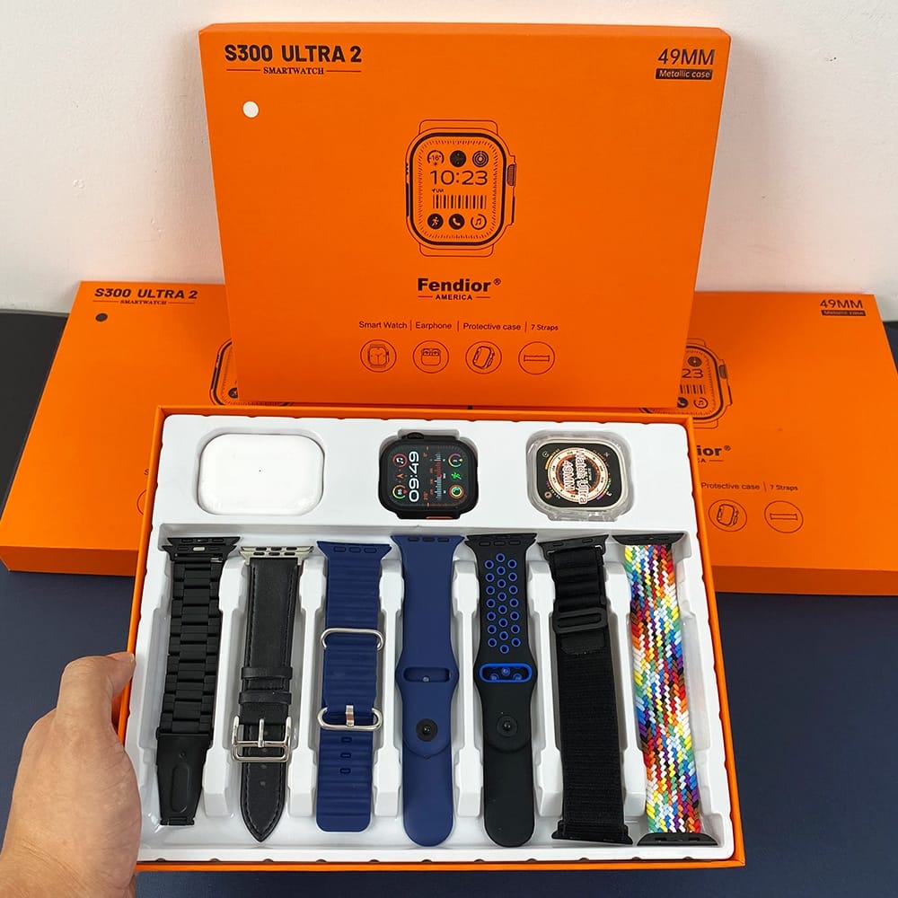 S300 Ulra2 7 in 1 Straps Smart Watch