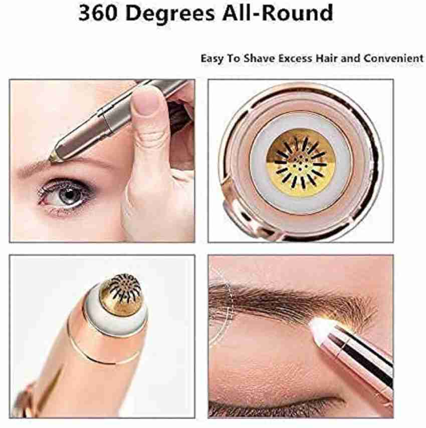 Eye brow shaver