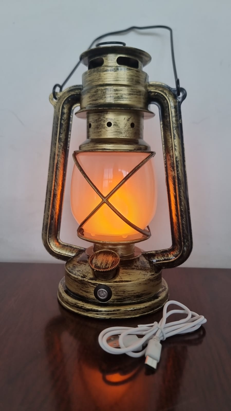 Vintage lantern led lamp