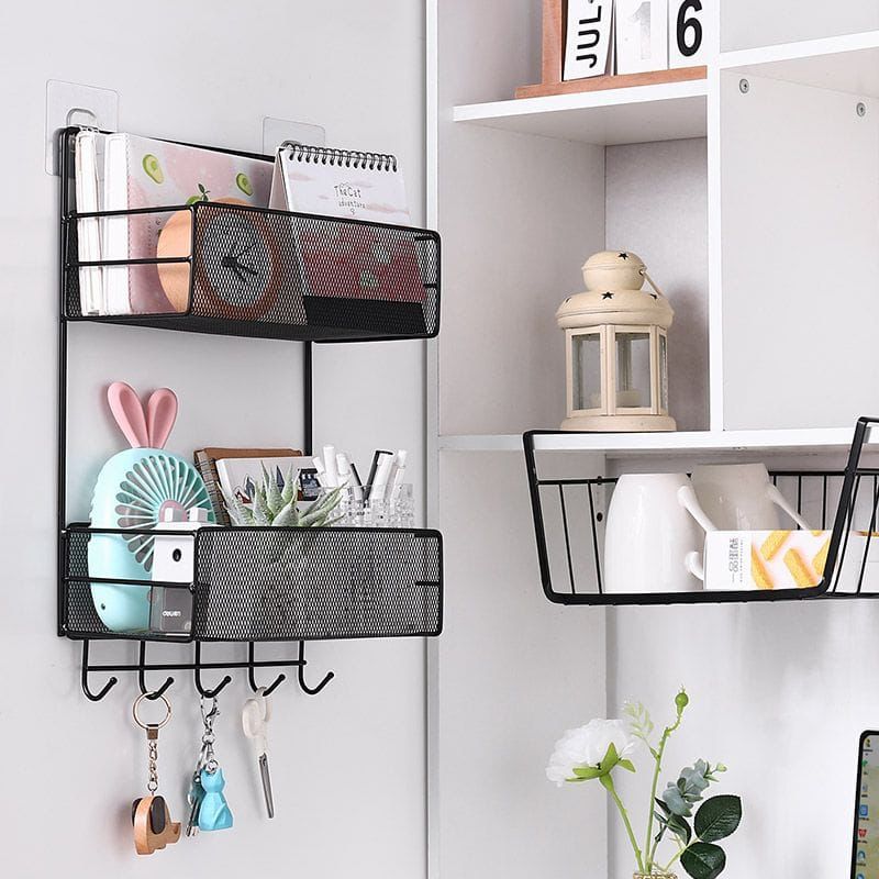 2 Layers Mesh Bathroom rack/ Organizer