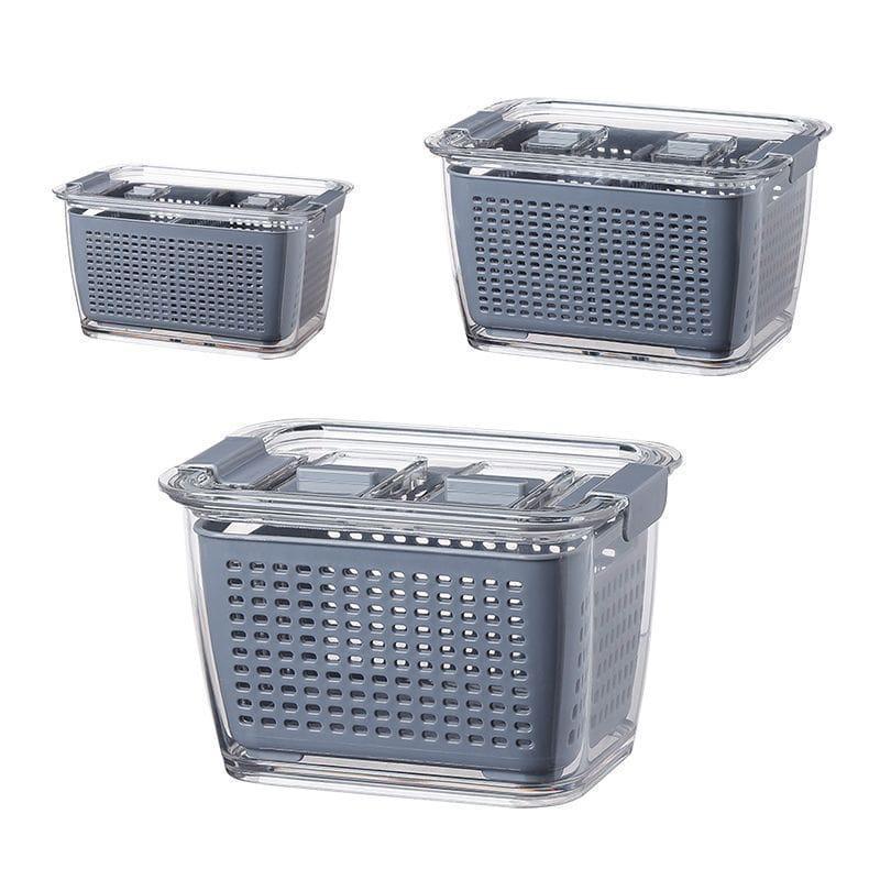 3pcs Fresh Food Storage Containers
