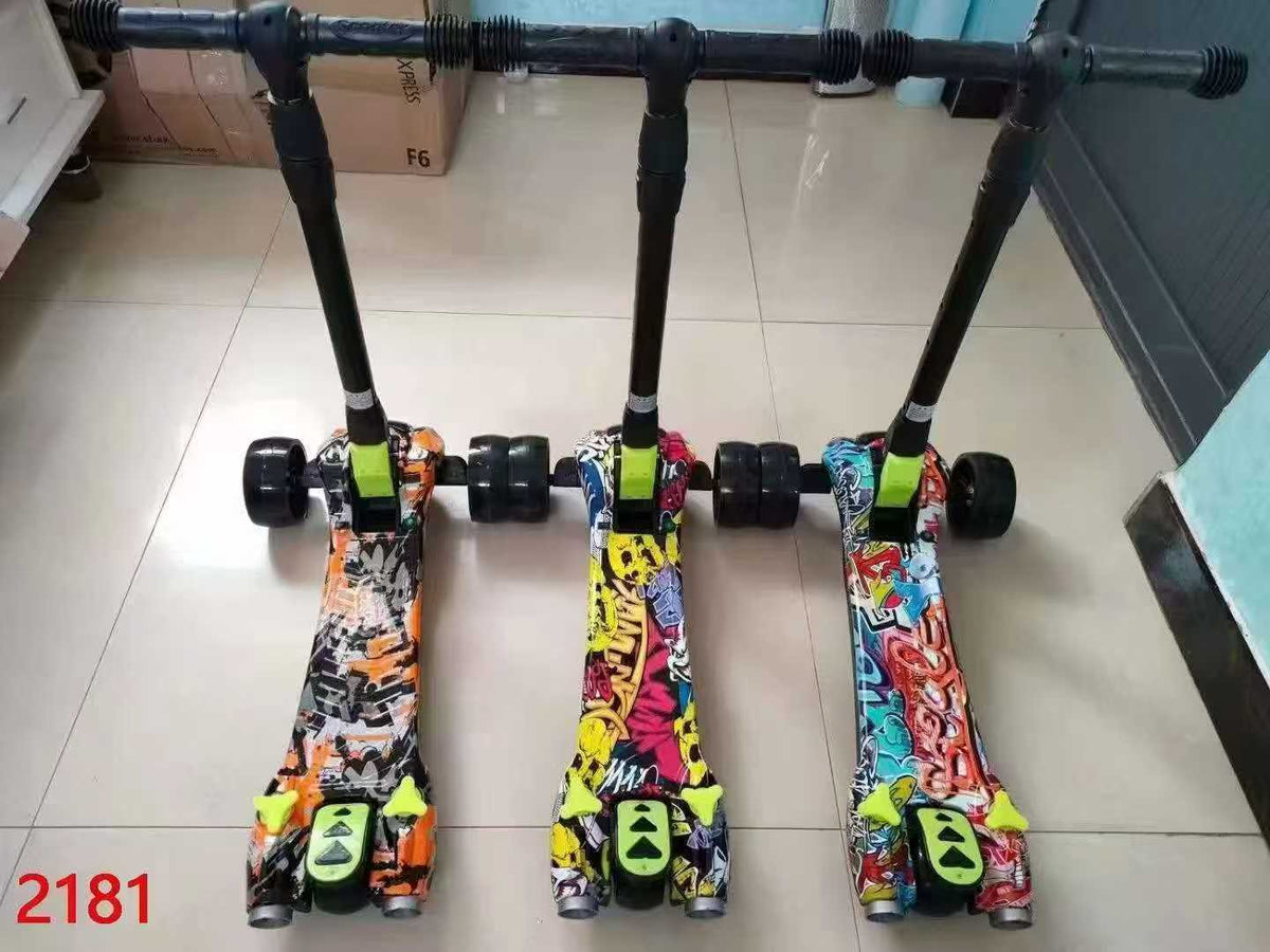 Spray scooters