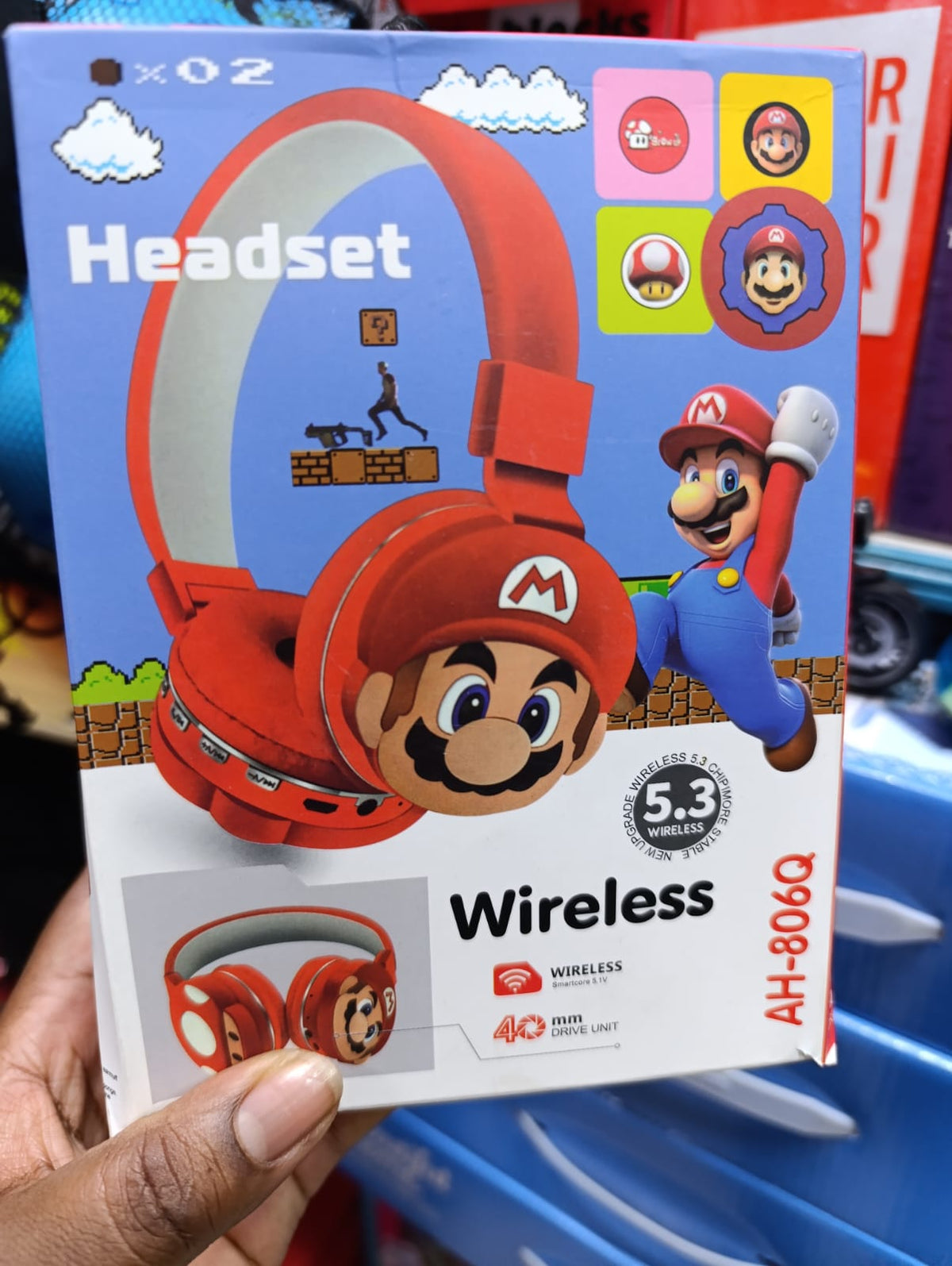 Super Mario headphones