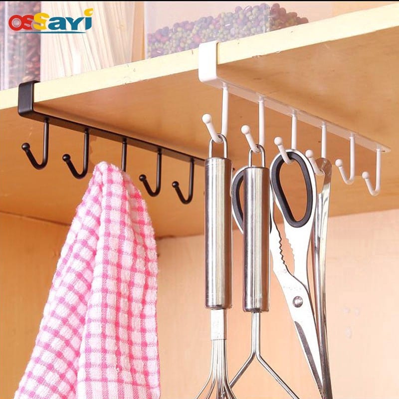 metallic hooks 6pcs