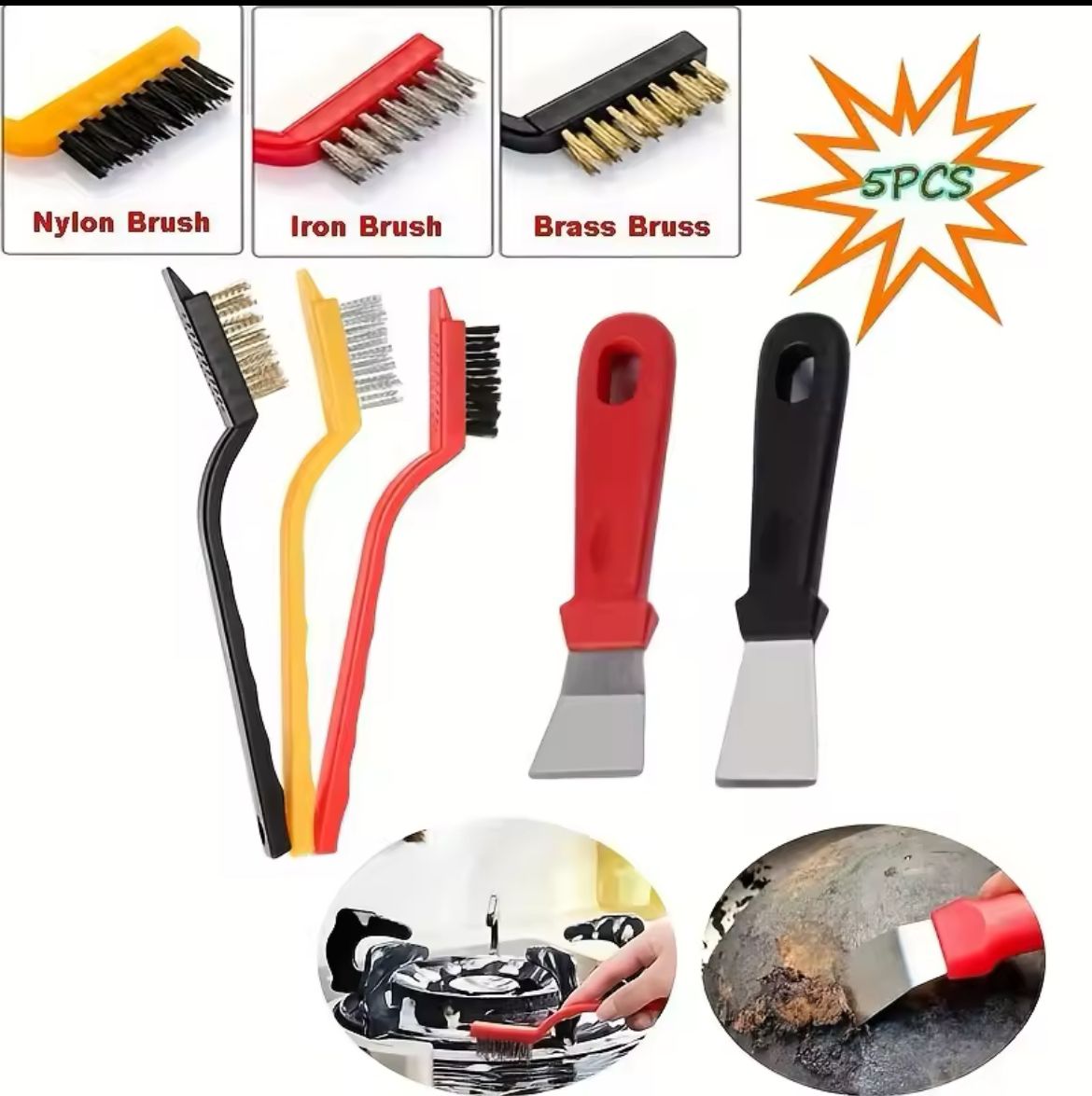 Cleaning Brush Set