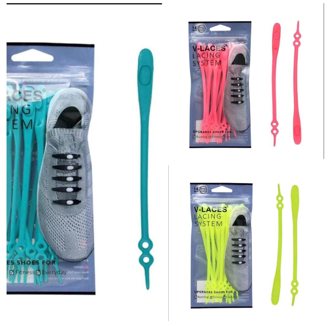 Silicone Shoelaces 14pcs