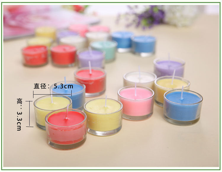 Scented candles 6pc set