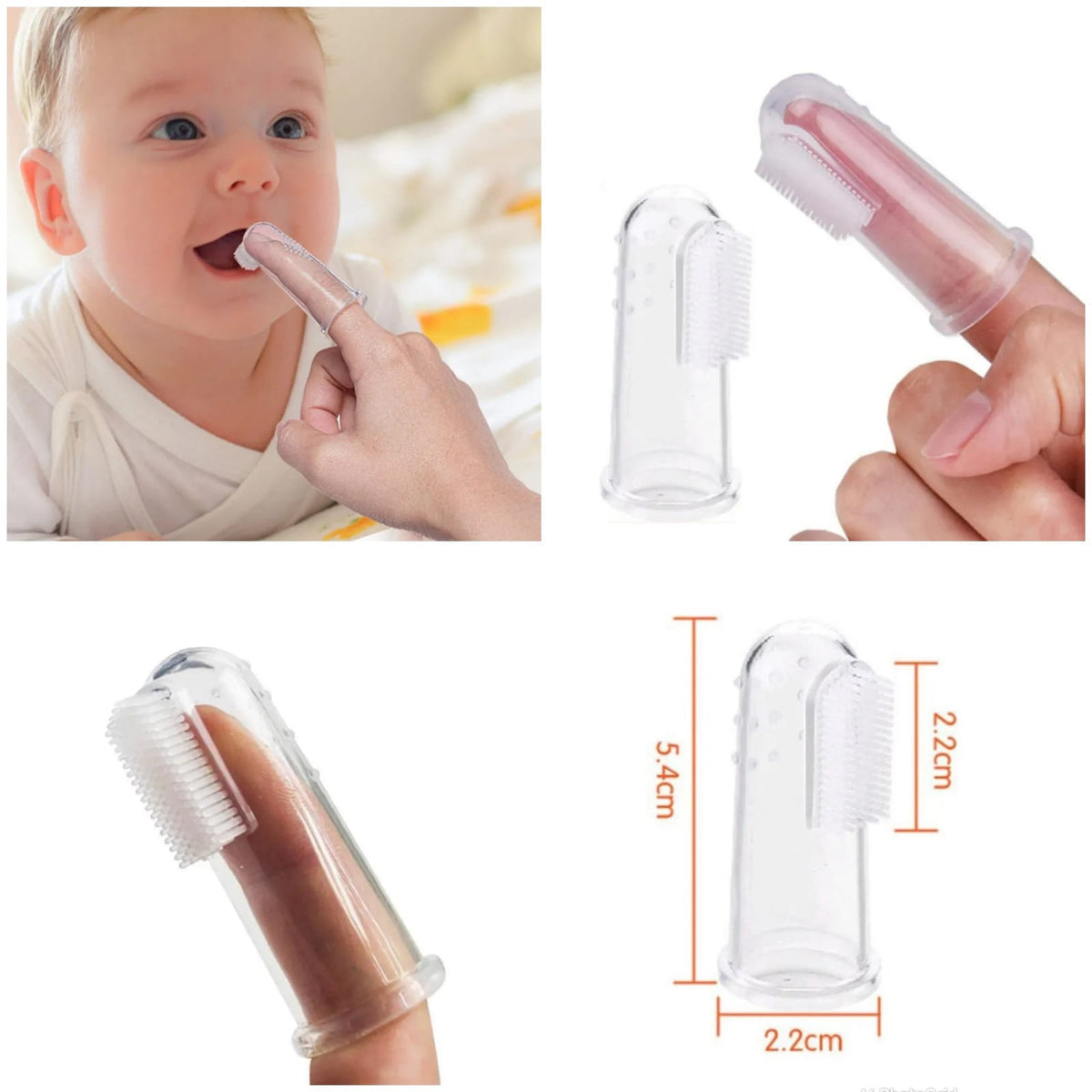 Baby finger toothbrush 5pcs