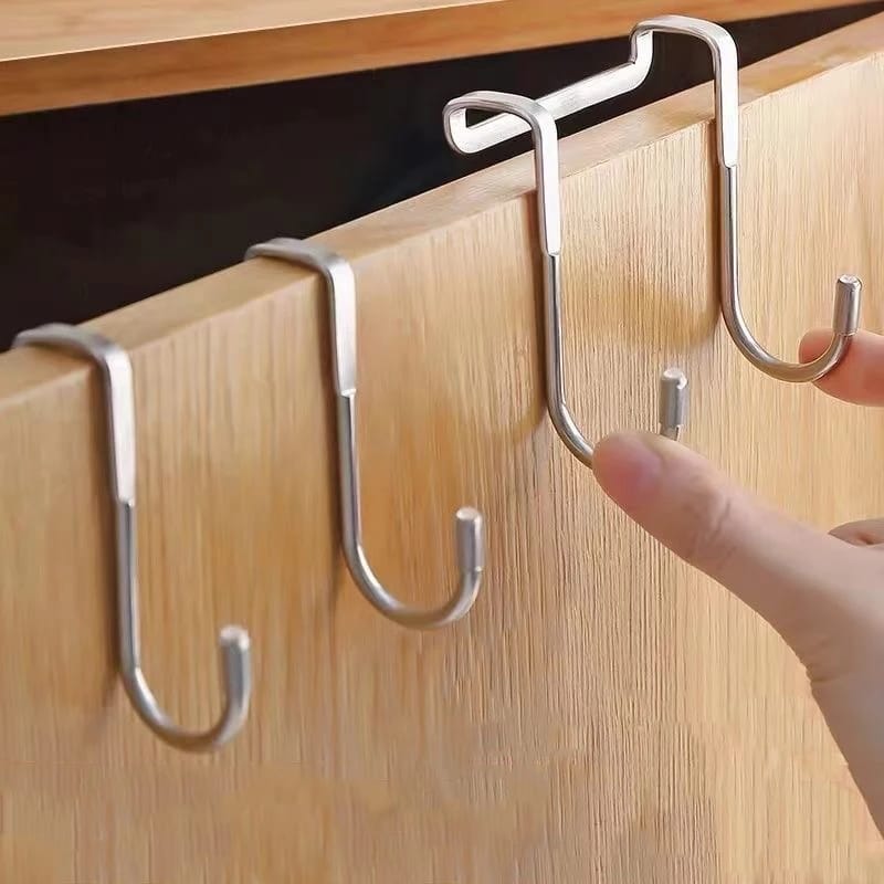 S shaped kitchen punch freen hook