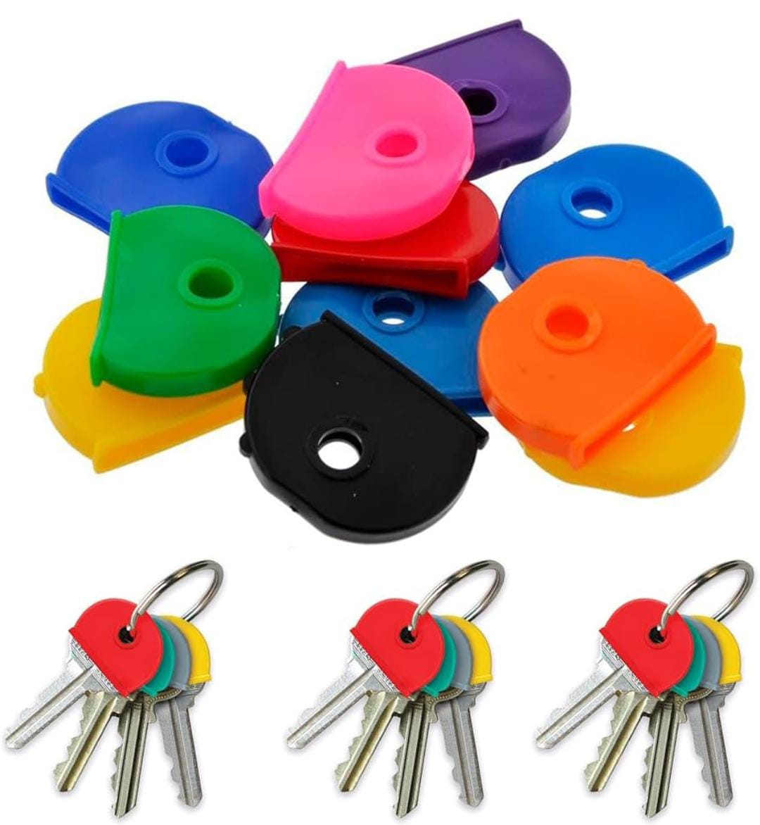 Key cap tags