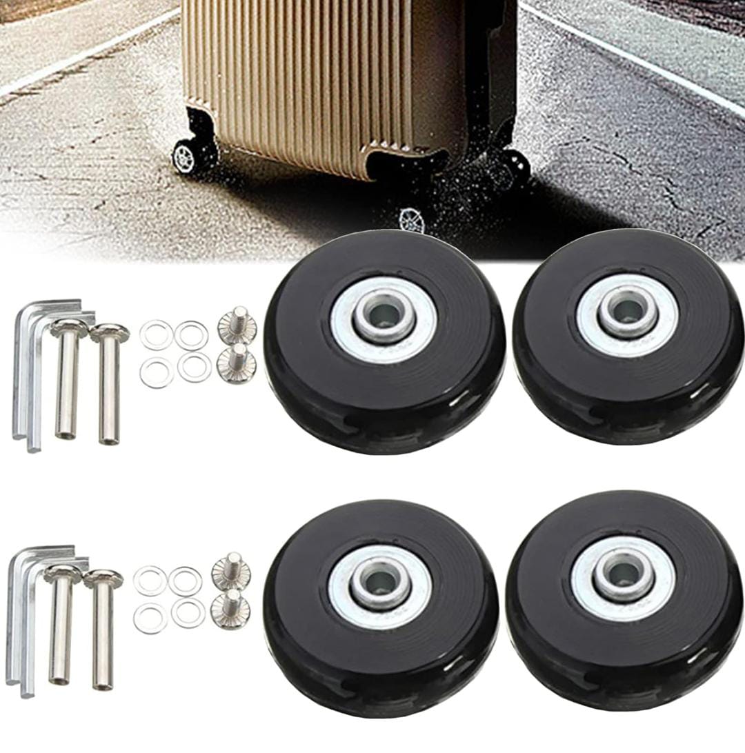 Suitcase wheel replacement