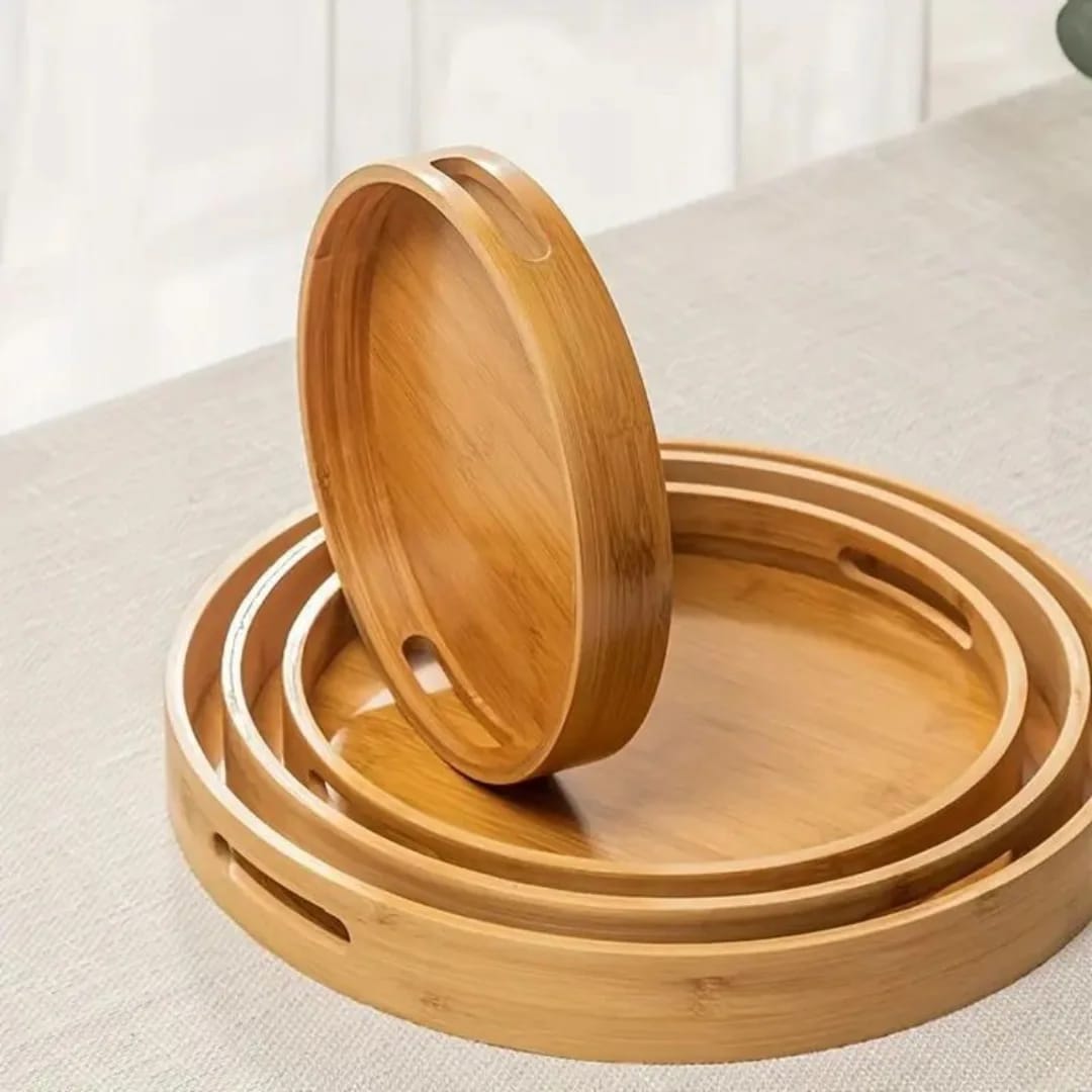 Bamboo tray 4 in 1