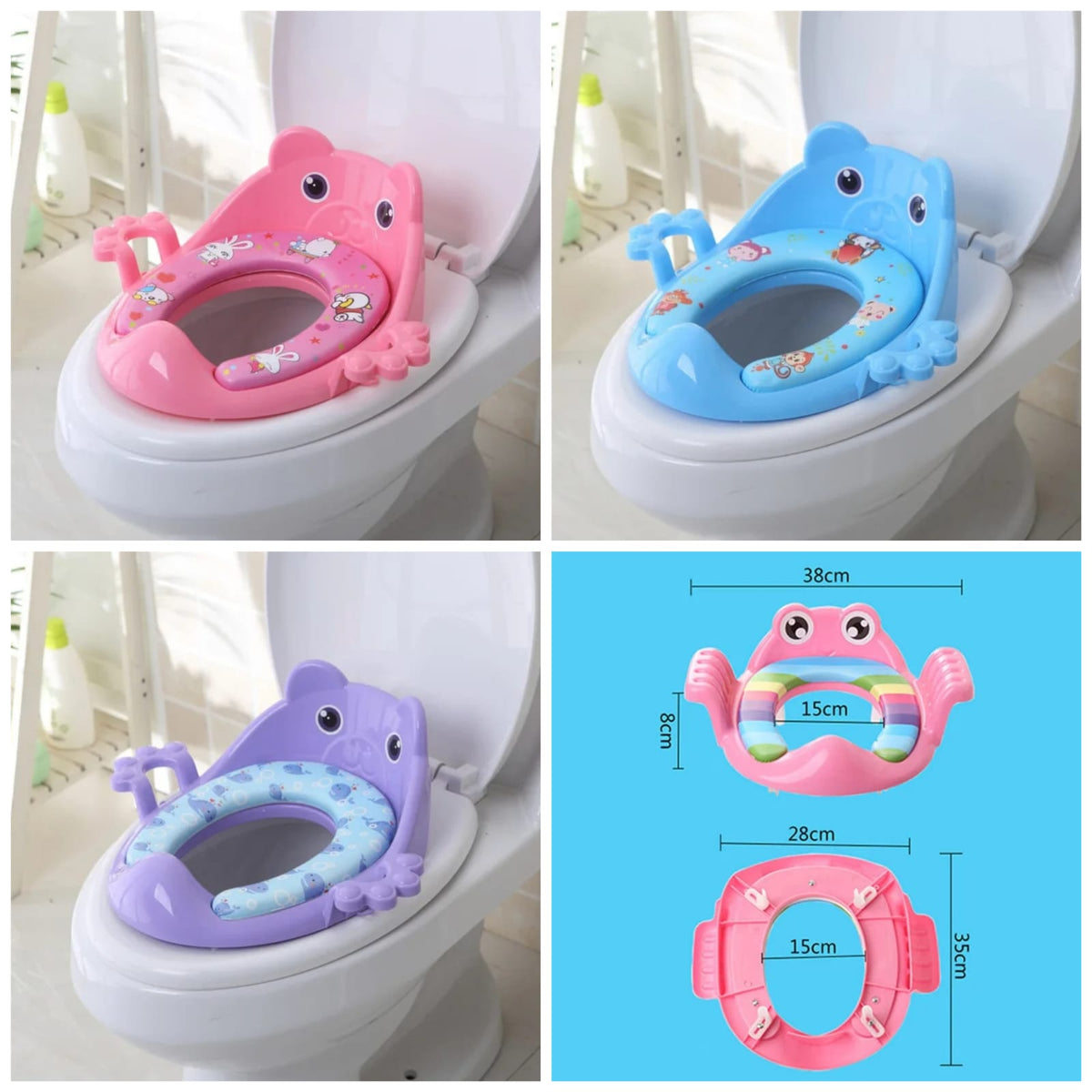 Portable kids toilet guard