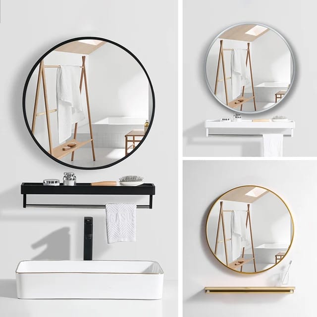 Contemporary Round Mirror