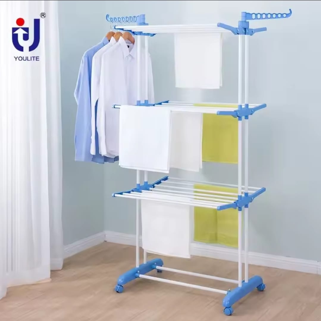 Portable cloth drying rack