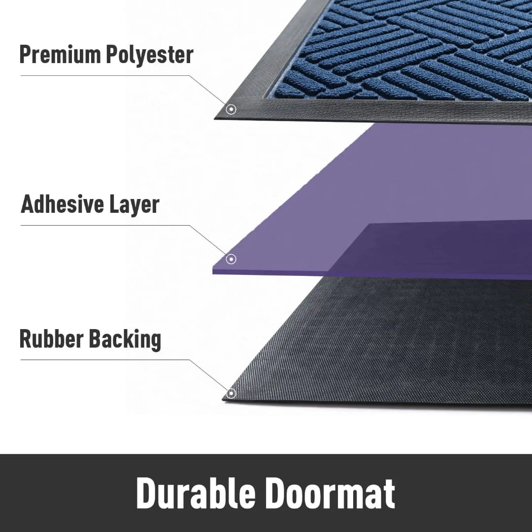 Rubber doormat