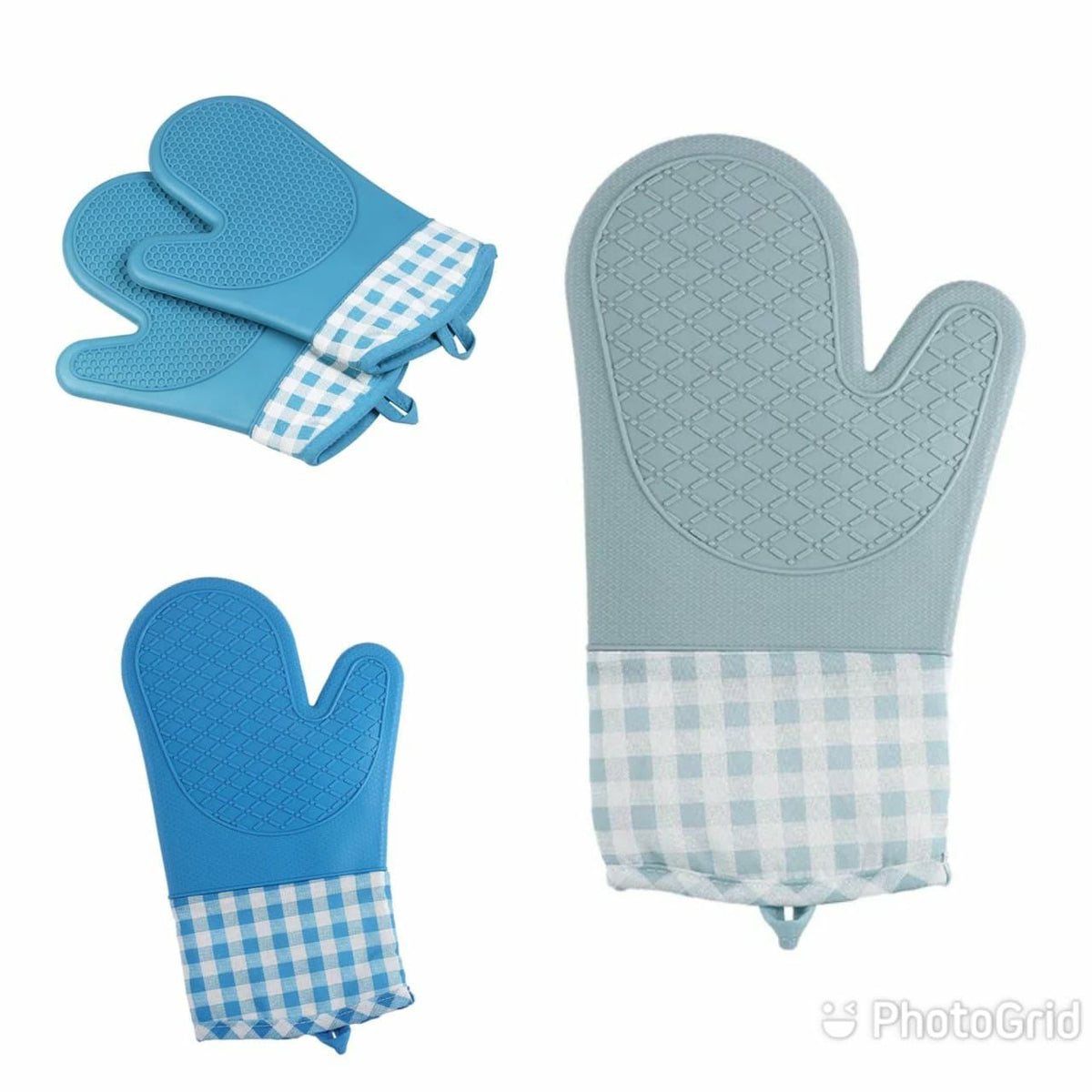 Silicon oven gloves