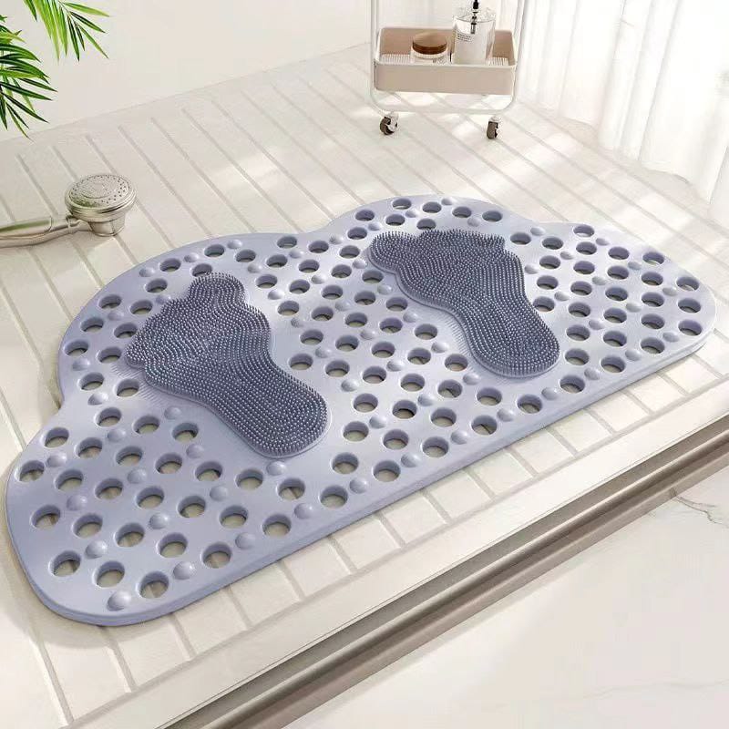 Cloud shape Rubber bathroom Antislip Mat