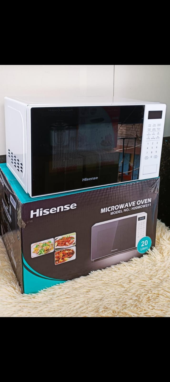 Hisense digital microwaves