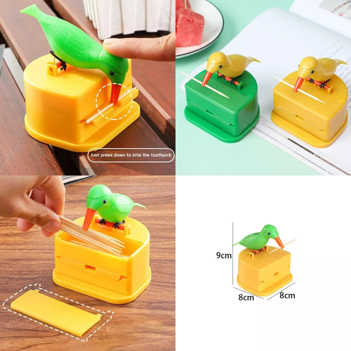 LITTLE BIRD TOOTHPICK DISPENSER