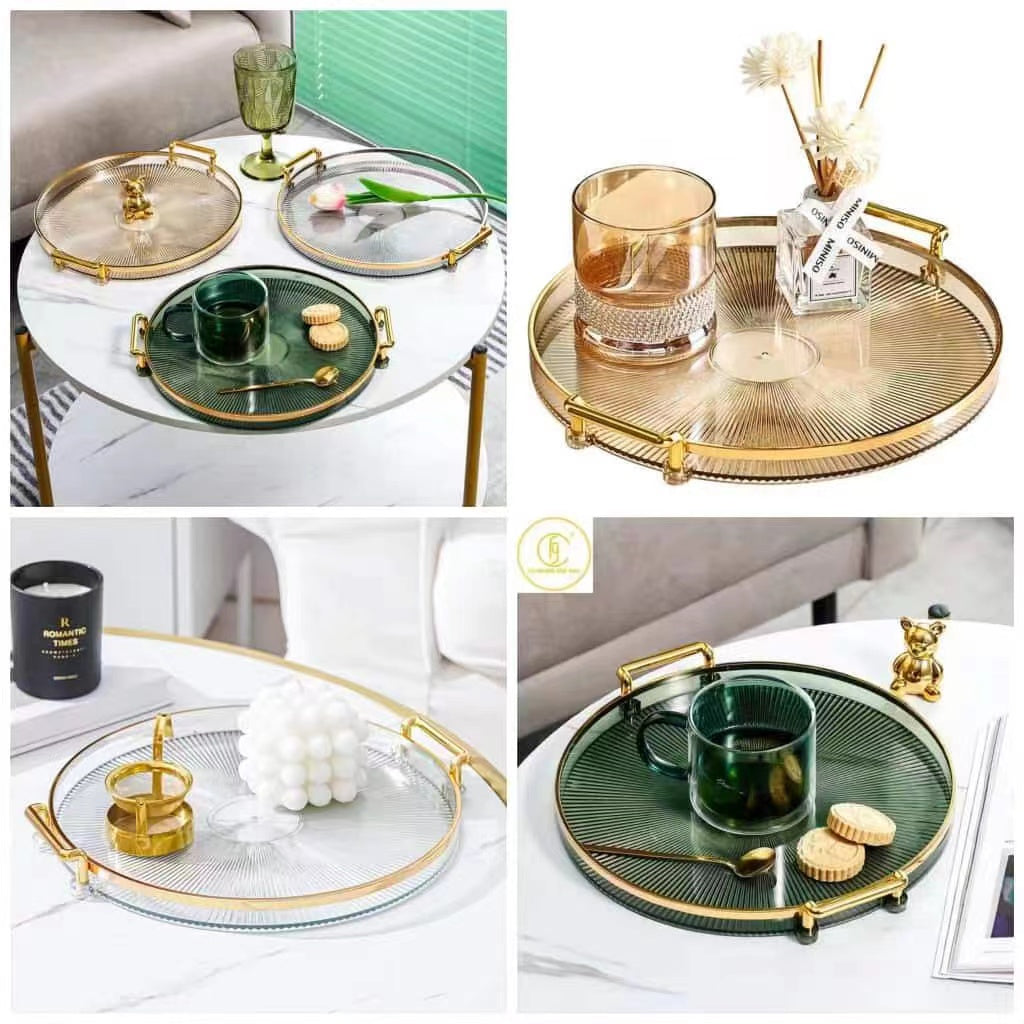 Multifunctional Round Storage Tray