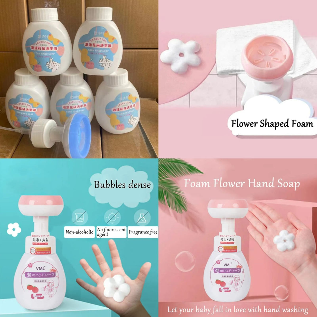 Foam Flower Hand Soap dispenser