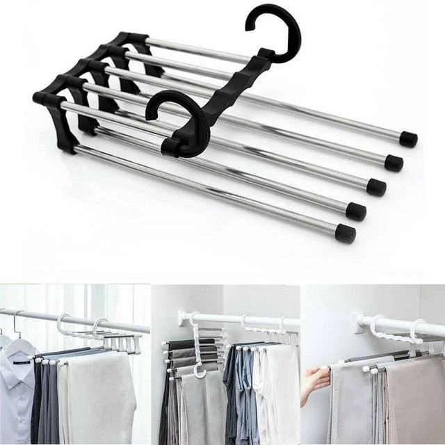 Wardrobe Hanger 5 in 1 Multi-functional
