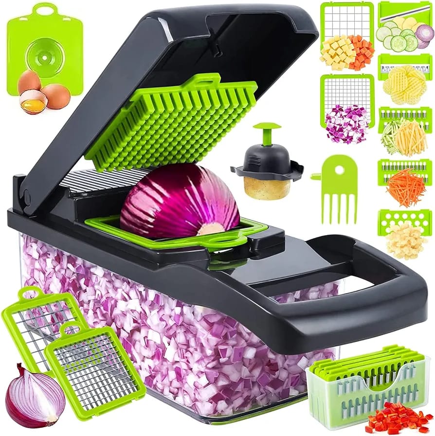 Manual vegetable chopper