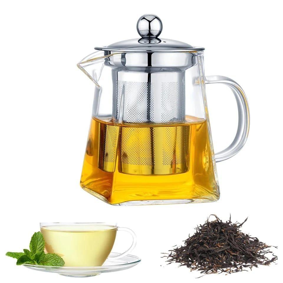 Borosilicate Glass Tea Pot  with Infuser