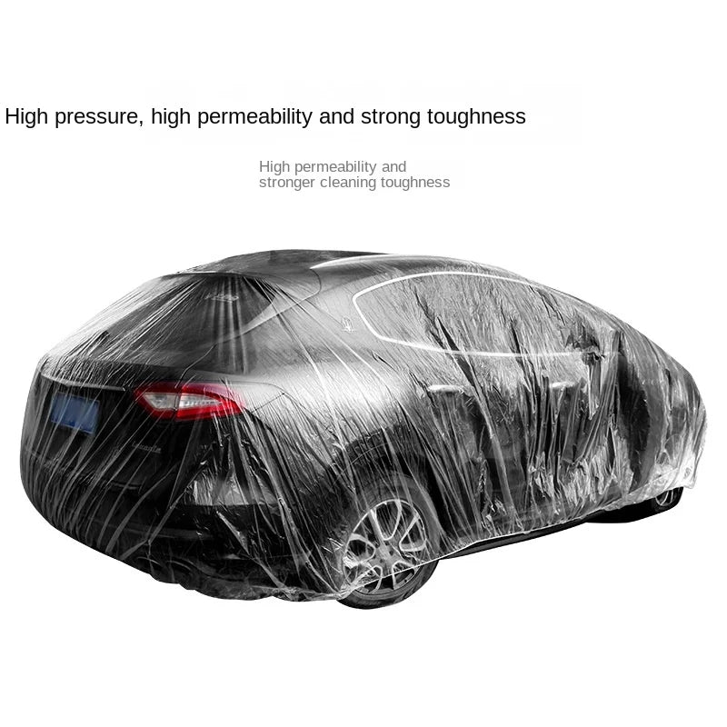 Disposable car coverups