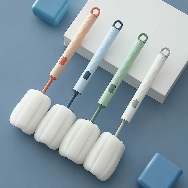 Removable sponge brush