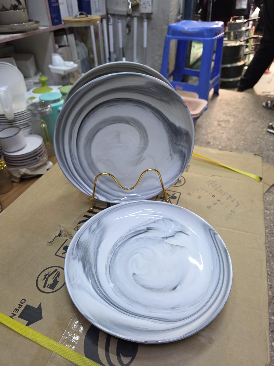 Marble Porcelain Ceramic plates