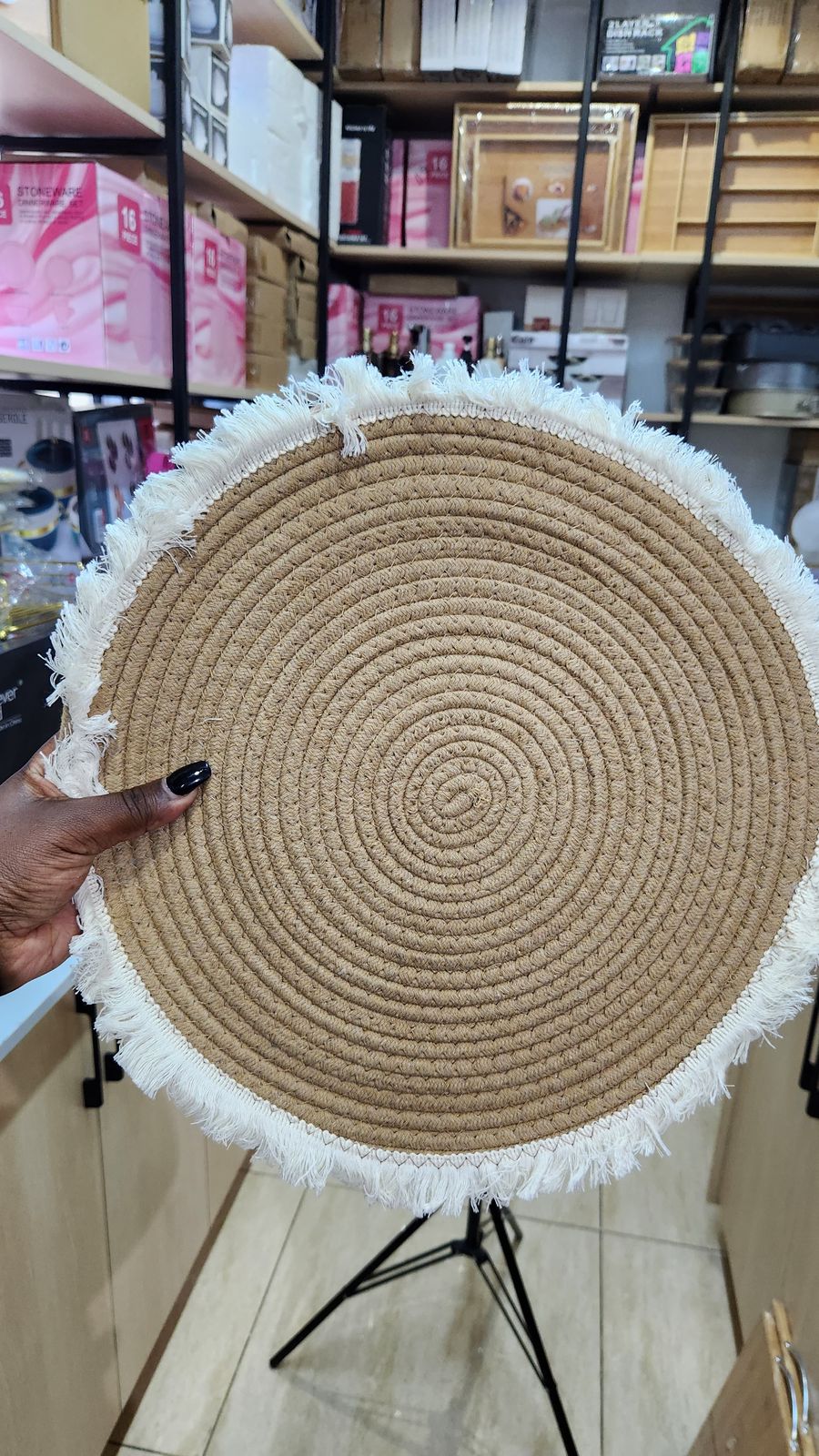 Placemats with Tassels